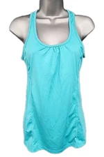 Champion Advanced High Performance Active Tank Top Teal Women's Size Medium