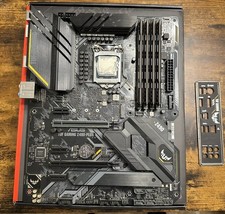 ASUS TUF Gaming Z490-PLUS LGA 1200 ATX Motherboard, Intel i7-10700K, 16GB RAM