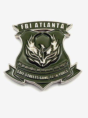 #ad G13 FBI Atlanta Safe Streets Gang Task Force Police Challenge Coin $39.99