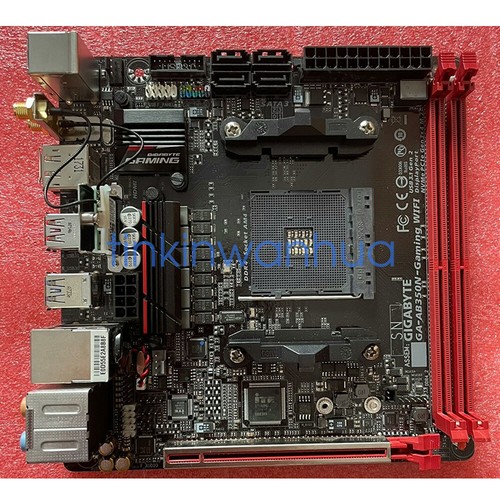 For Gigabyte GA-AB350N-Gaming WIFI Motherboard PCI-E3.0 1×M.2 4×SATAIII Mini-ITX - 第 1/4 張圖片