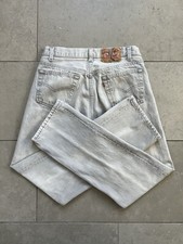 Vintage 80s Levis 501 Faded Light Wash Gray Button Fly Made In USA Jeans 31x30