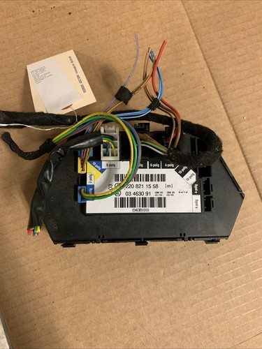 MERCEDES 01-06 W220 S430 S500 REAR LEFT SEAT ADJUSTMENT MODULE A2208211558 oem - Picture 2 of 7