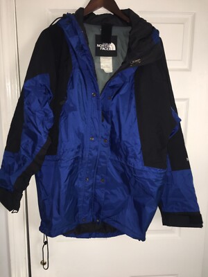 The North Face Gore Tex Blue Jacket Large L | eBay