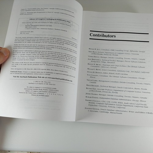 Oracle Internals: Tipps, Tricks und Techniken für DBAs 2002 Erstdruck PB - Bild 8 von 13