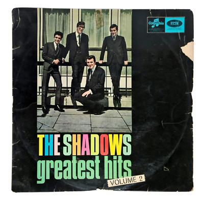 LP   THE SHADOWS GREATEST HITS Vol.2   33OSX 7736 Vinyl 12'' Album Record 1960s