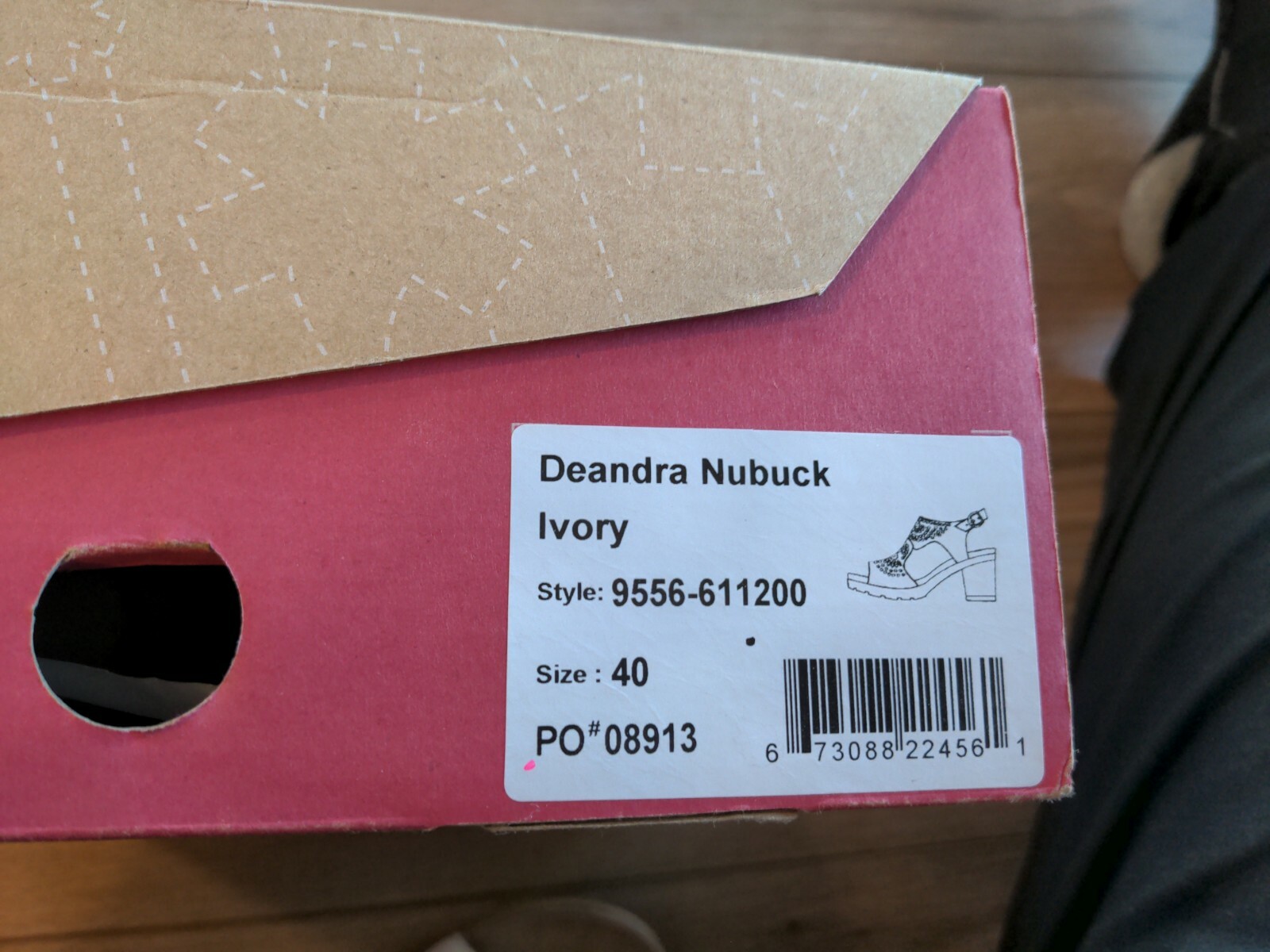 NIB Dansko Women's Deandra Leather Nubuk Sandals Size 40 EU 9.5 US Ivory image 10