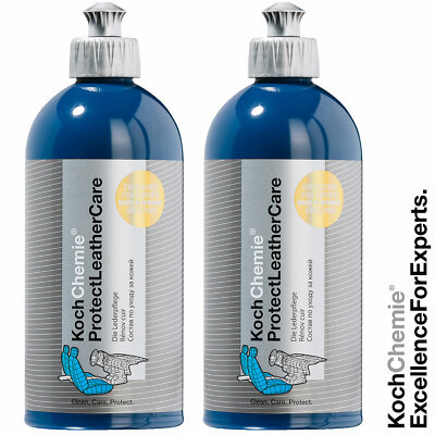 2x Koch Chemie ProtectLeatherCare Lederpflege Glattleder 500 ml