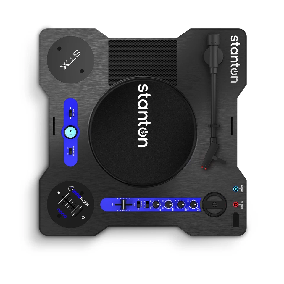 Stanton STX Portable Scratch Turntable DJ Controller w/ Fader & Bluetooth - Image 2 of 4