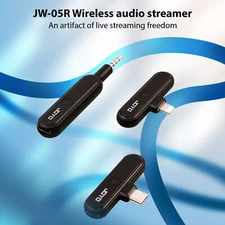 JOYO Wireless Audio Interface Transmitter Receiver for Cellphone Live Streaming