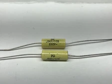 2  pcs  .047 uF 630V 10% Axial capacitor Package of 2