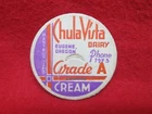 Chula Vista Dairy Grade A Cream- Eugene, Oregon Phone 79F3 milk bottle cap 42mm