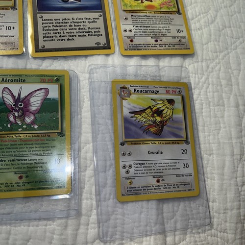 Pokémon TCG French 1st Edition Jungle Lot Of 9 - Picture 2 of 21
