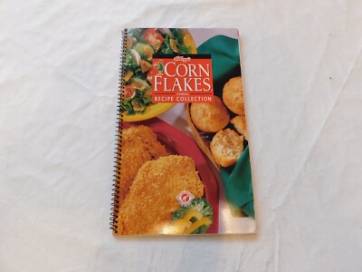 Kellogg's Corn Flakes Cereal Recipe Collection Spiral Cookbook 1995 Kellogg Comp