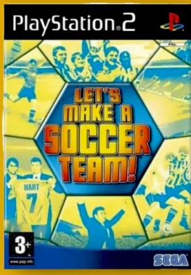 PS2 SEGA Football Manager Sim Lets Make A Soccer Team GRATIS P&P Sony PlayStation2