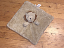 Koala Baby Tan Brown Lion Rattle Security Blanket/Lovey