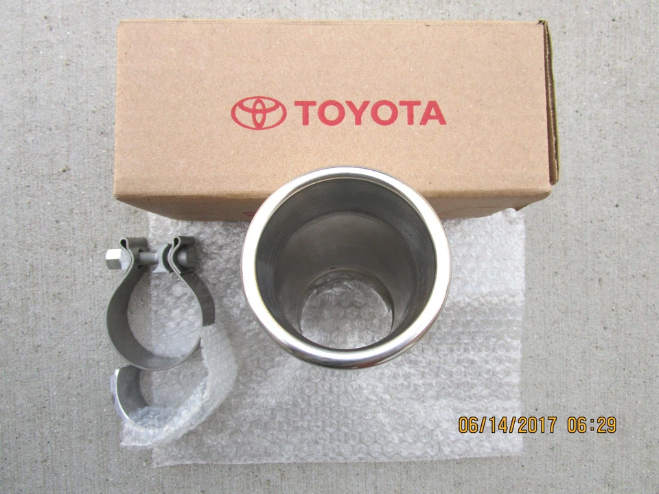 07 - 14 TOYOTA FJ CRUISER 4D SUV STAINLESS STEEL EXHAUST TIP BRAND NEW 60090 - Image 4 of 4