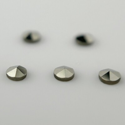 100pcs Marcasite Round Cut Size Choice Loose Gemstones HIGH QUALITY Stone