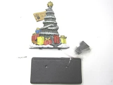 Lulu Cast Iron Christmas Tree with Presents Christmas Stocking Holder - Handmade
