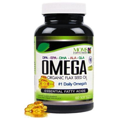 Omega 3-6-9 Supplement Blend with DPA- EPA- DHA- ALA -GLA Organic Flax Seed Oil