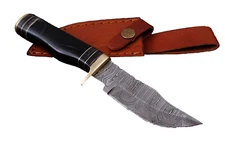 Damascus Steel Handmade Knife Hunting Skinning Outdoor Tactical
