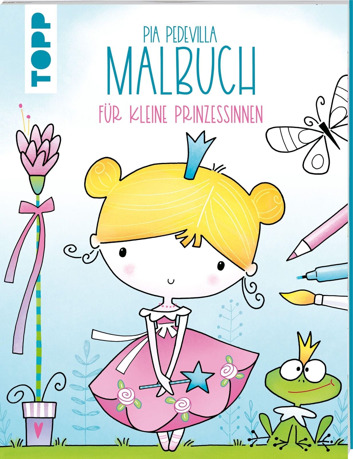 Thumbnail - Pia Pedevilla Malbuch - Für Kleine Prinzessinnen | Buch |