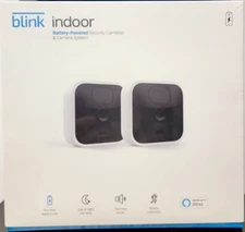 Blink Indoor wireless HD home security camera system - 2 camera kit