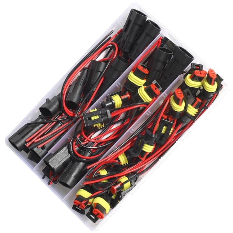 40pcs Quick Plugs 2Pin Wire Harness Connectors for Auto Enthusiasts eBay