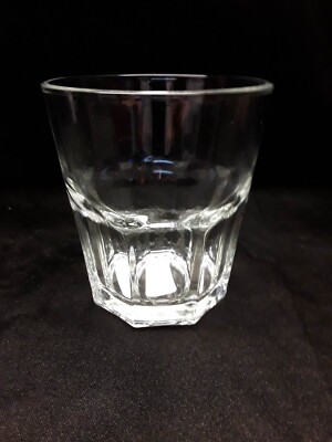 Double Old Fashioned Rocks Whiskey Scotch Glass Clear, 8 Point bottom, 12.25 oz