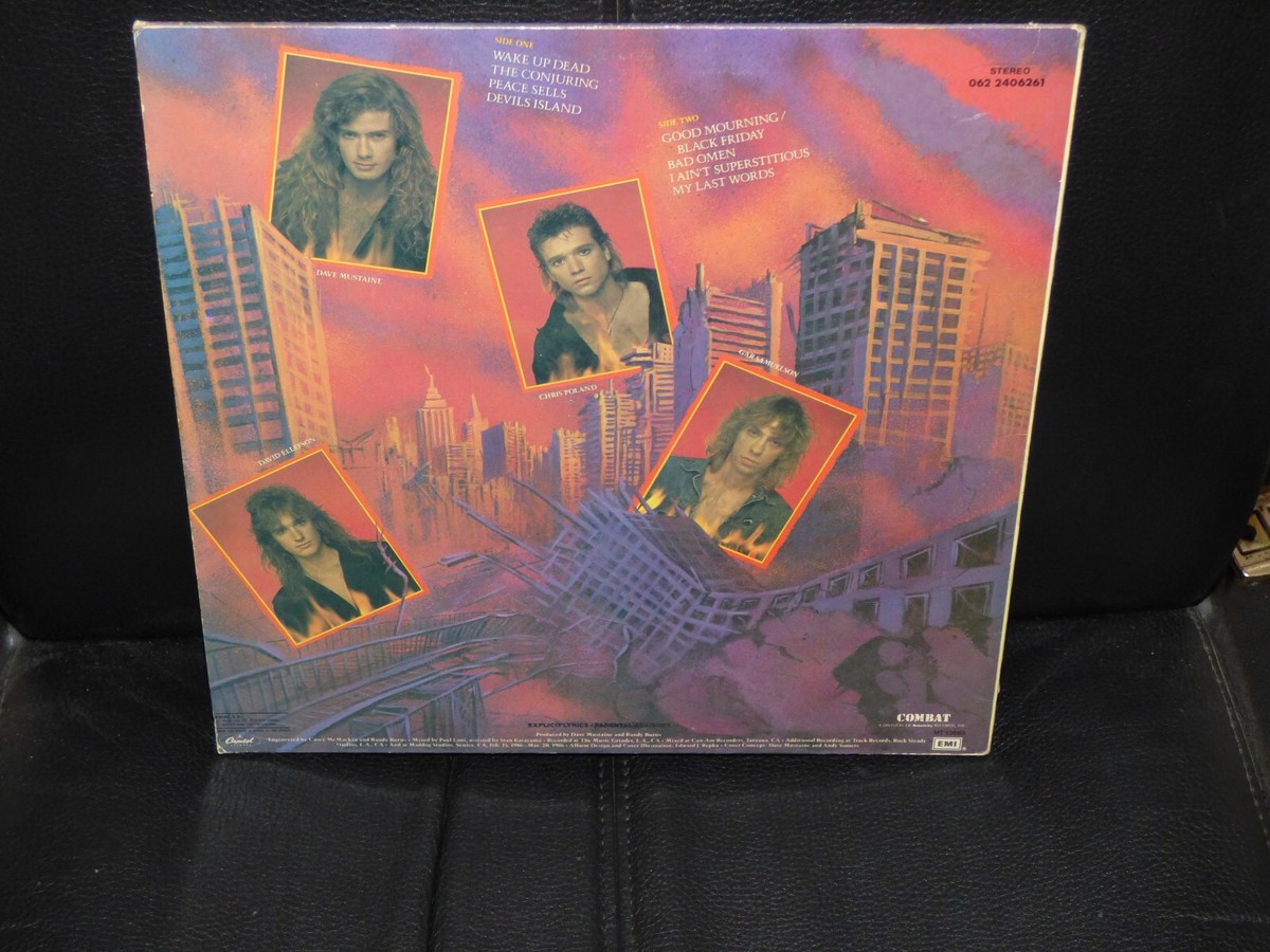 MEGADEATH “Peace Sells” 2ndアルバム　輸入盤LP Megadeth – Peace Sells But Who's Buying? – Vinyl (LP