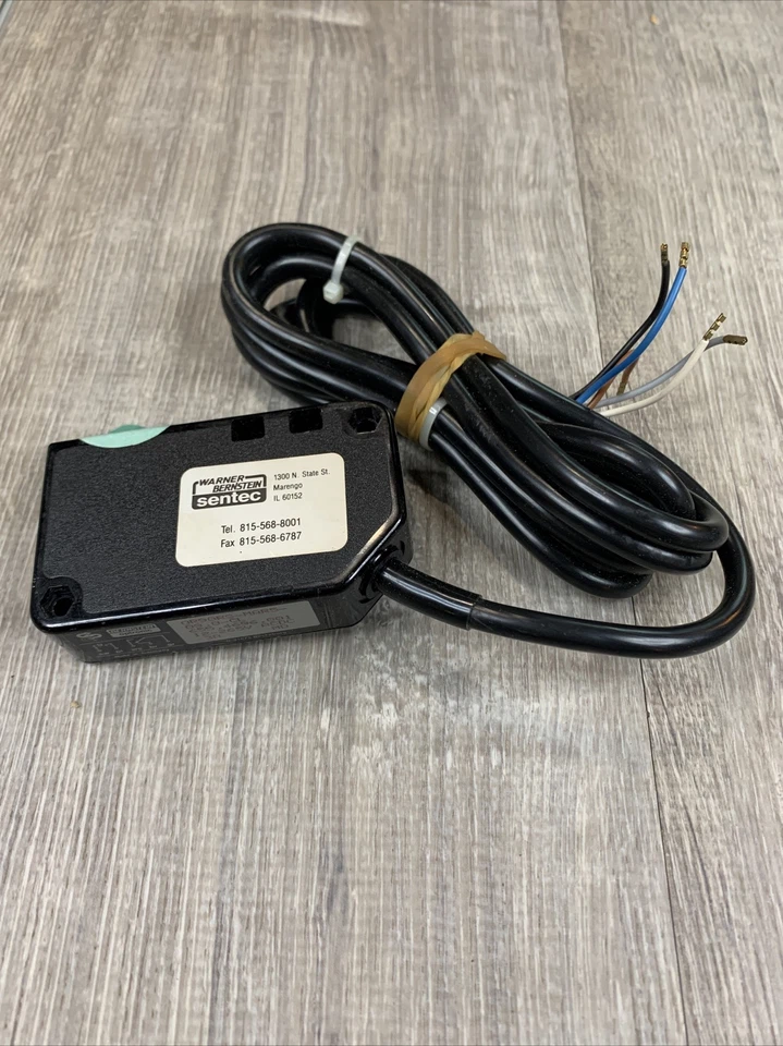 Warner Bernstein Sentec 655-4696-001 Photoelectric Sensor 12-265V AC/DC 3A Oem - Image 3 of 4