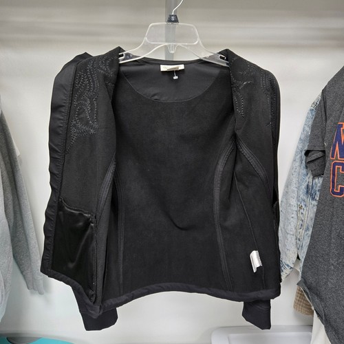 ARIAT Women's Softshell Zippered Jacket Western Embroidered Black Size Small - Picture 5 of 9