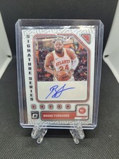 2023–24 Donruss Optic Bruno Fernando Signature Series Auto #SS-BRO Atlanta Hawks