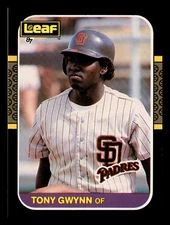 1987 Leaf Tony Gwynn San Diego Padres HOF #64 NM-MINT