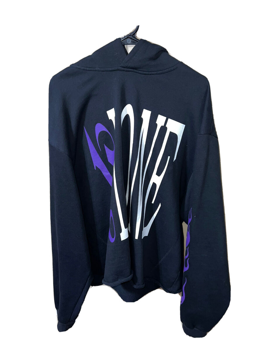 New VLONE x Palm Angels Hoodie Black Purple 100% Authentic New VLONE x Palm Angels Hoodie Black Purple 100% Authentic