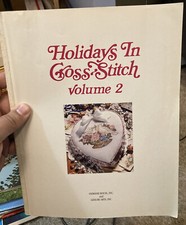 Leisure Arts Holidays In Cross Stitch Volume 2 Pattern Book of Holiday Designs