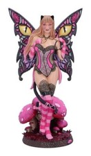 Image of Cheshire Cat Wonderland Fairy Figurine (24cm)