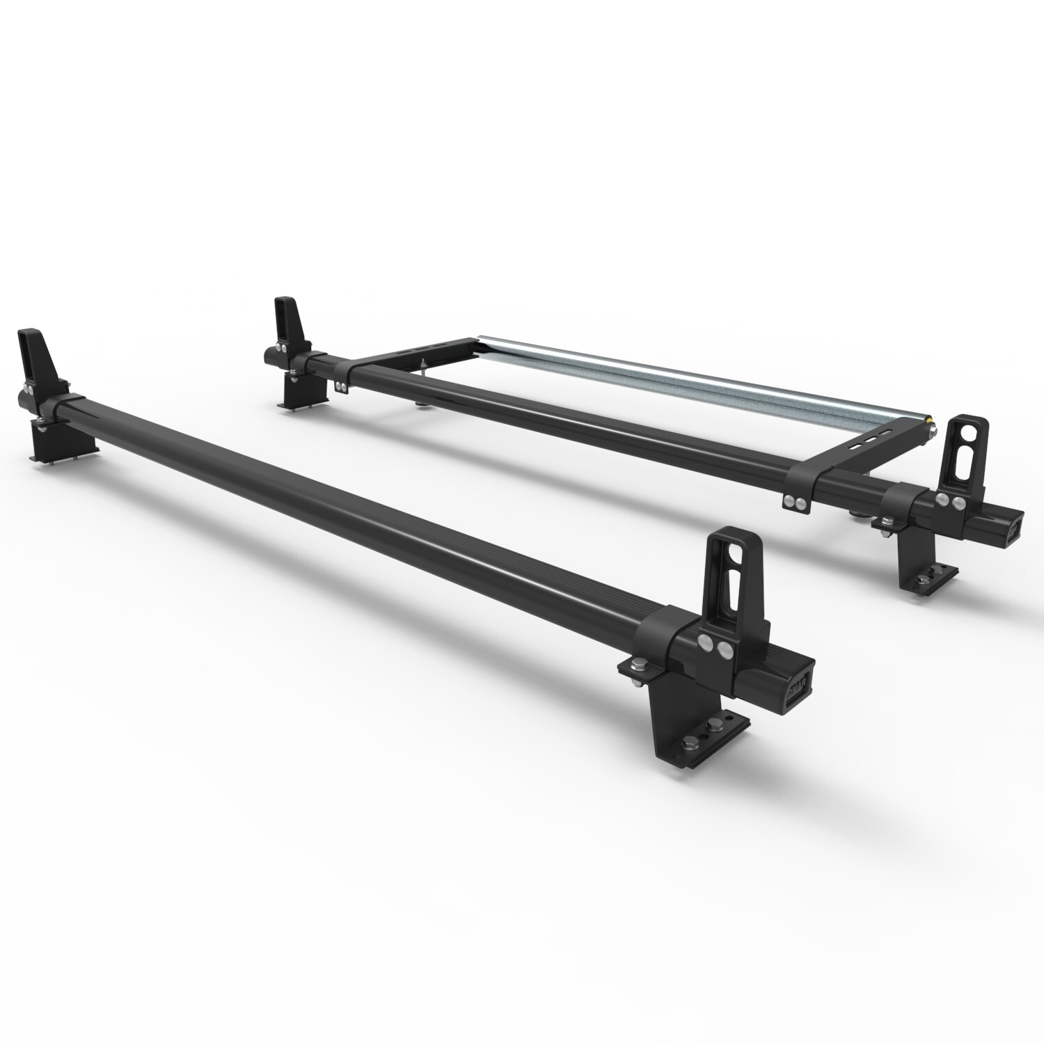 Ford Custom Roof Rack 2 Bars Load Stops Roller SWB LWB 2013 to 2023  DM85LS+A30