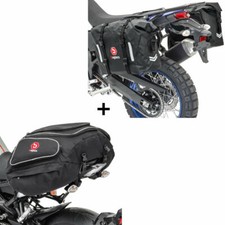 Set of saddlebags + rear pocket S8