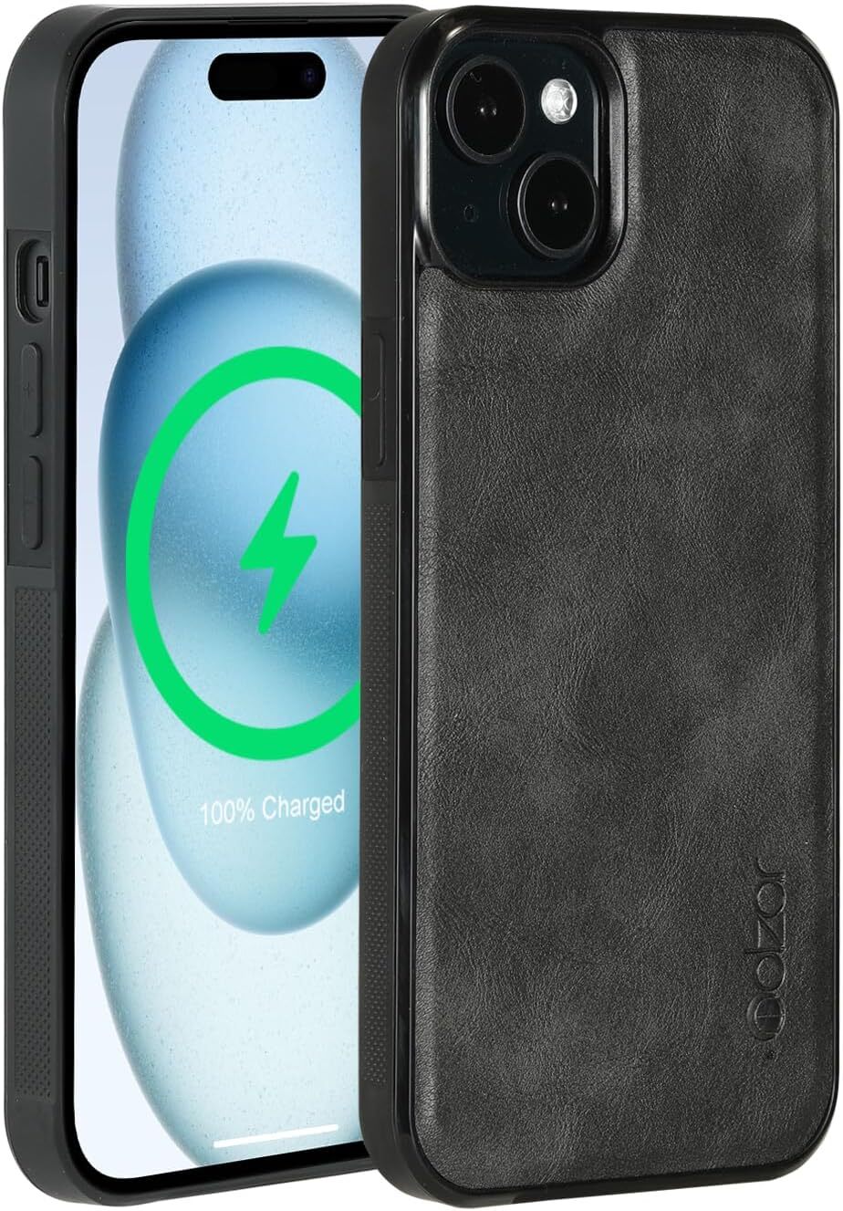 GripBig Series for iPhone 15 Case Compatible with Chargers Accessories Bulit in-image