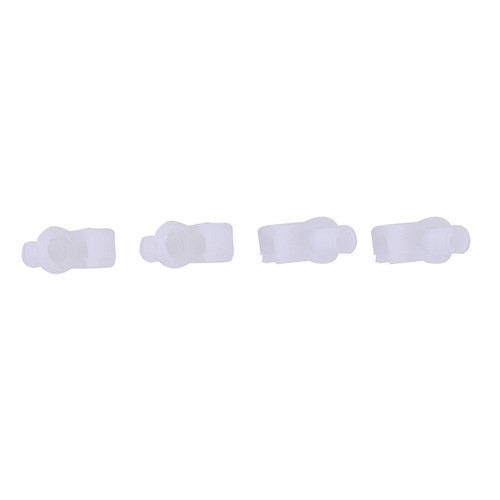 High Quality Car Door Hole Door Lock Fastener Rod Clip Pack of 4 White - Picture 4 of 12