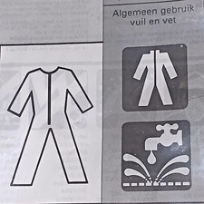 Lot of 5 Kimberly-Clark Disposable GP Coveralls XL - KleenGuard - New