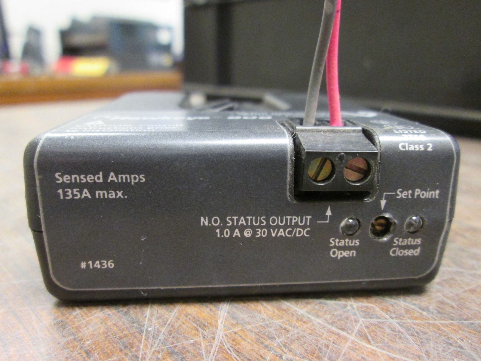 Capteur De Courant Numérique Veris Industries Hawkeye 908 - 135A - Occasion Testé Fonctionnel