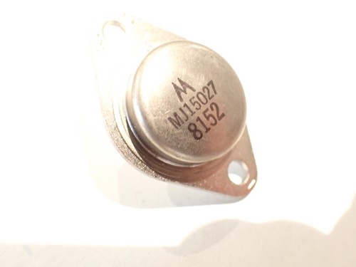 MOTOROLA MJ15027 HIGH POWER TO3 TRANSISTOR 200V 16 AMP 250W - Picture 2 of 5