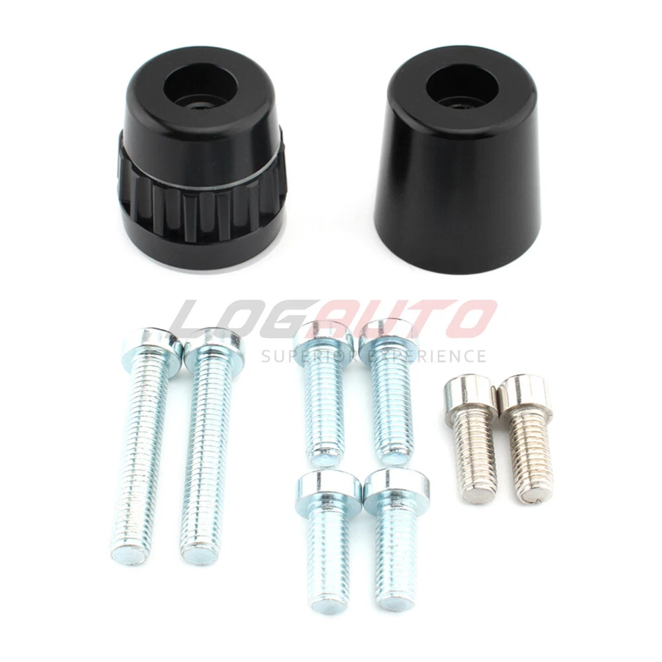 Para BMW F700GS F800GS K1100RS R1150RT R850GS Manillar Empuñadura Extremo Tapa Enchufe Negro Foto 2 de 4