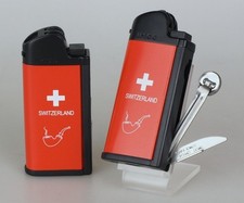 Accendino per pipa IMCO Svizzera Chic 4 Pipe Flint posate per pipa Switzerland 