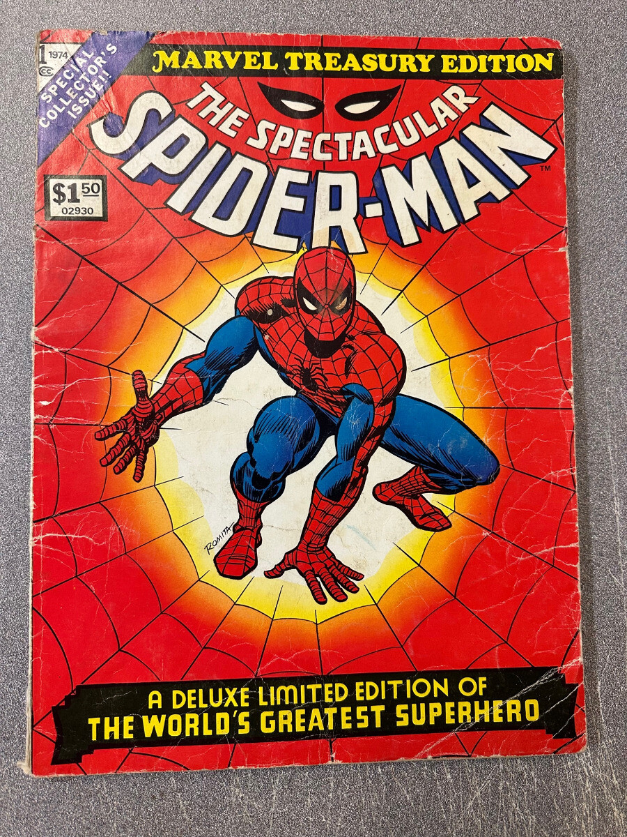 アメコミ Spidey #1 Marvel 1974年 Spiderman Marvel Treasury Edition The Spectacular Spider-Man #1--1974