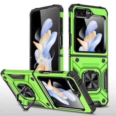 AMULENT For Samsung Z Flip 7 FE 6/5/4 Case Shockproof Hard Rugged Cover+Screen Protector