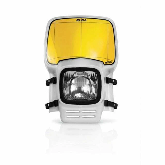 ACERBIS ELBA 12V 35W Feu Avant pour Moto Enduro - Blanc (0003020.030)
