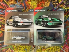 Jada Toys Majorette 2025 Car Collection 1975 Porsche 930 Turbo Set/Lot X2