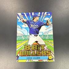2026 Topps Series 1 8 Bit Ballers #8B-23 Carson Williams Rookie Tampa Bay Rays
